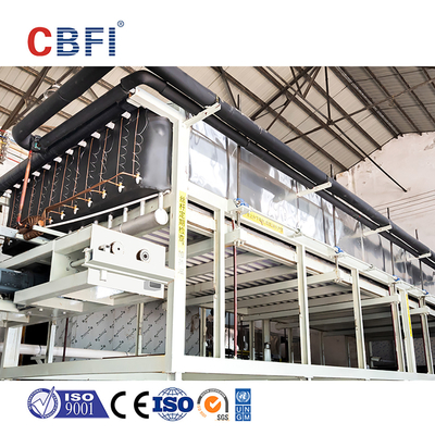 Zindywidualizowana maszyna do tworzenia bloków lodowych o pojemności 25 ton do automatycznej pracy przemysłowej