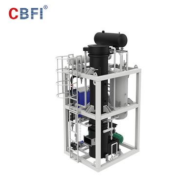 Intelligent Germany Control Tube Ice Maker Daily Capacity 1000kg / 24h - 30,000kg / 24h