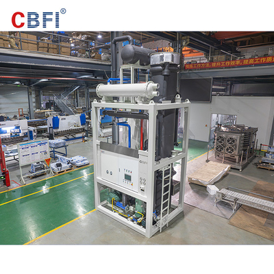 CBFI 5 10 15 20 25 30 Ton Maszyna do robienia lodu rurkowego Automatyczny przemysłowy lodowiec